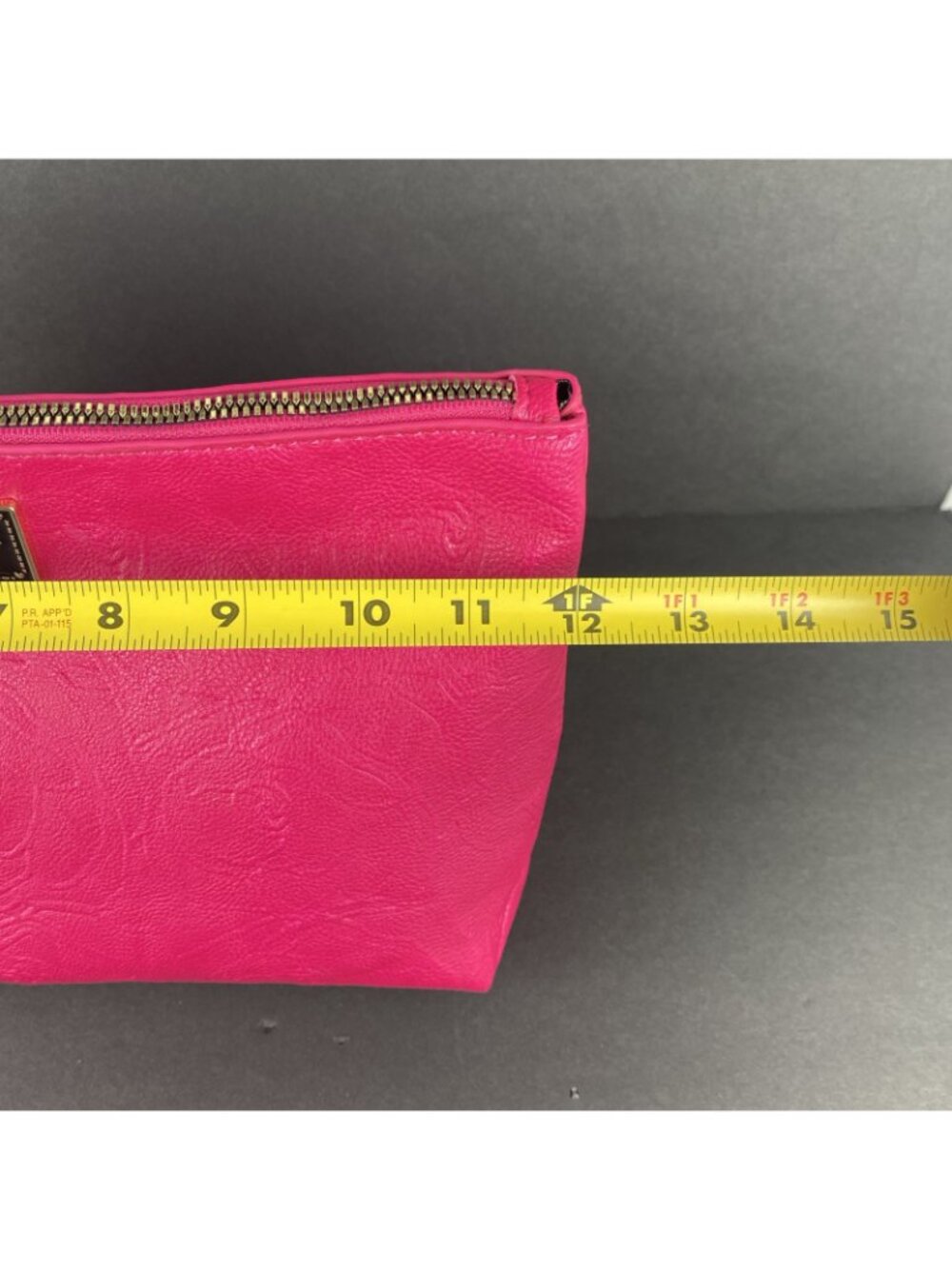 Betsey Johnson NY Large Pink Rose Purse Wristlet Bag NWOT - Picture 13 of 15